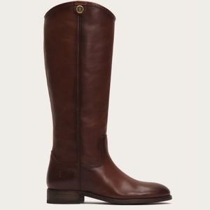 Frye | NEW Melissa button boot 2 riding tall boots in redwood size 6.5